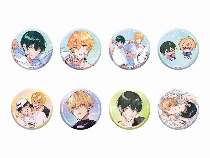 【グッズ-バッチ】幕が下りたら僕らは番 メタリック缶バッジコレクション