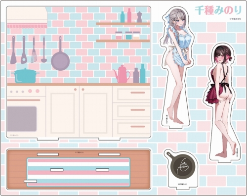 グッズ-スタンドポップ】「千種みのり」 描き下ろしアクリルジオラマ 