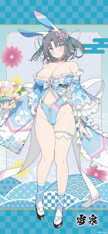 グッズ-タペストリー】閃乱カグラ 描き下ろし等身大タペストリー[和風 