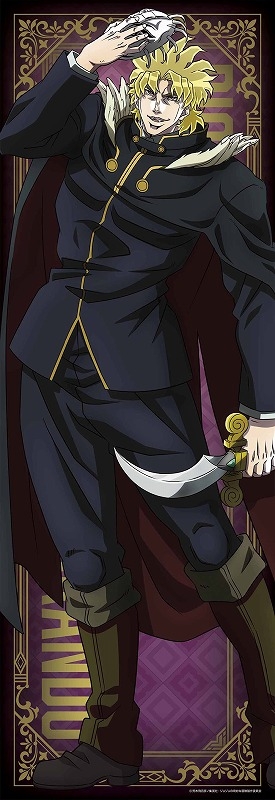 【グッズ-タペストリー】ジョジョの奇妙な冒険 描き下ろし等身大タペストリー【JF24】 ②ディオ・ブランドー