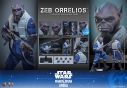 【アクションフィギュア】ムービー・マスターピース スター・ウォーズ/マンダロリアン・アンド・グローグー ゼブ・オレリオス 1/6の画像