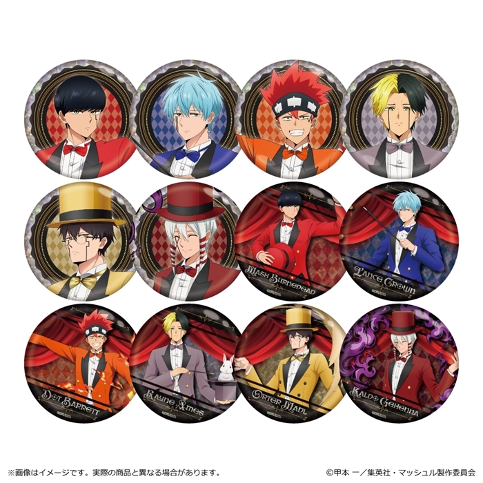 【グッズ-バッチ】マッシュル-MASHLE- ホログラム缶バッジ