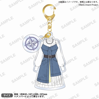 【グッズ-キーホルダー】BanG Dream! It’s MyGO!!!!! 衣装アクリルキーホルダー 椎名立希
