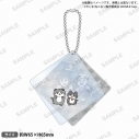 【グッズ-キーホルダー】ねこに転生したおじさん×ドズル社 スライドアクリルキーホルダー プンちゃん&おじ×ネコおじの画像