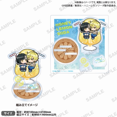 【グッズ-スタンドポップ】TVアニメ『ハニーレモンソーダ』 ジオラマアクリルスタンド 石森羽花&三浦 界