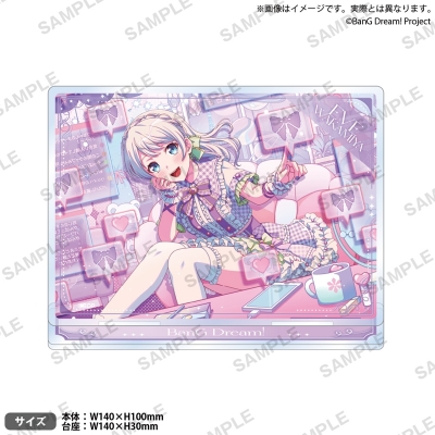 【グッズ-スタンドポップ】バンドリ! ガールズバンドパーティ! プレートアクリルスタンド vol.1 Pastel*Palettes 若宮 イヴ