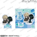 【グッズ-スタンドポップ】アニメ「ワンパンマン」 ジオラマアクリルスタンド vol.1 ジェノス&地獄のフブキの画像