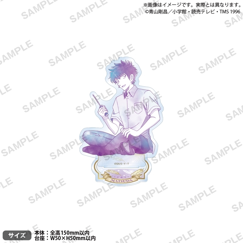 【グッズ-スタンドポップ】名探偵コナン キャンバス風アクリルスタンド Water Color ver. 松田陣平