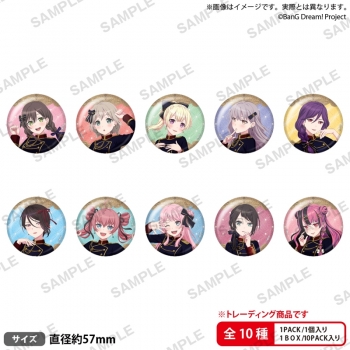 グッズ-バッチ】BanG Dream! トレーディングホログラム缶バッジ 