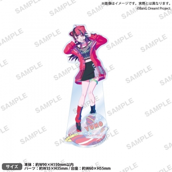 グッズ-スタンドポップ】バンドリ！ ゆめ∞みた アクリルスタンド 放送