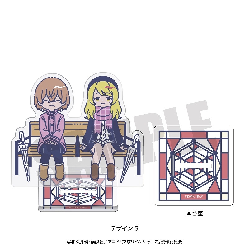 【グッズ-スタンドポップ】東京リベンジャーズ れとぽぷ第6弾 アクリルスタンド S 橘日向＆佐野エマ