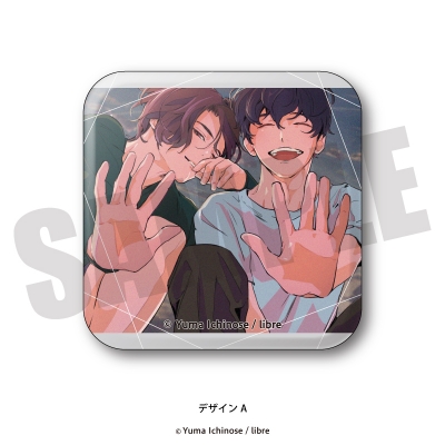 【グッズ-バッチ】神様なんか信じない僕らのエデン スクエア缶バッジ (全9種)