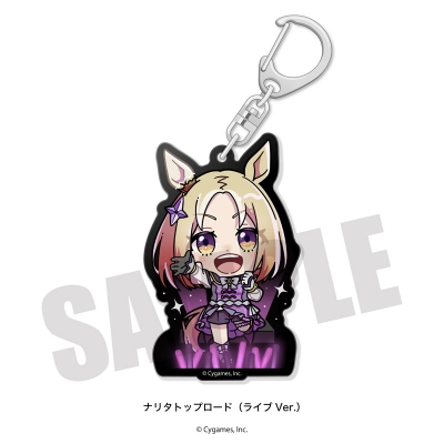 【グッズ-キーホルダー】アニメ『ウマ娘 プリティーダービー ROAD TO THE TOP』 あにぽぷ アクリルキーホルダー ナリタトップロード(ライブVer.)