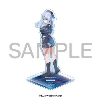 【グッズ-スタンドポップ】Weather Planet アクリルスタンド 雨海ルカ(振り向きver.)