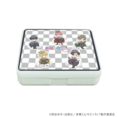 【グッズ-小物入れ】多聞くん今どっち!? 小物ケース01/集合デザインチェスver.(グラフアートイラスト)