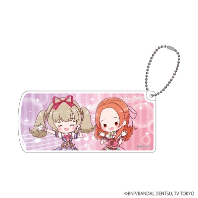 【グッズ-小物入れ】アイカツオンパレード! スライド式小物ケース14/らき&ノエル(グラフアートイラスト)