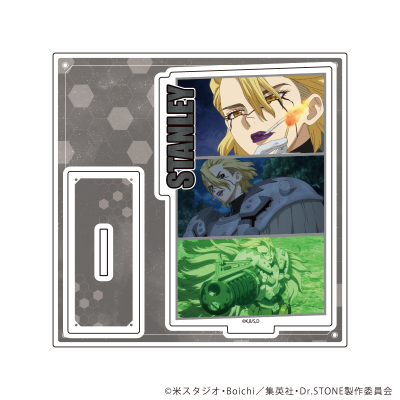 【グッズ-スタンドポップ】Dr.STONE アクリルスタンドプレート38/スタンリー・スナイダー(場面写イラスト)
