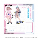 【グッズ-スタンドポップ】グリッドマンユニバース アクリルスタンドプレート42/南夢芽&ムジナ バーチャルライバーver.(描き下ろしイラスト)の画像