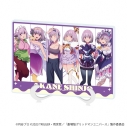 【グッズ-ボード】グリッドマンユニバース アクリルアートボード(A5サイズ)05/新条アカネ 集合デザイン(描き下ろしイラスト)の画像