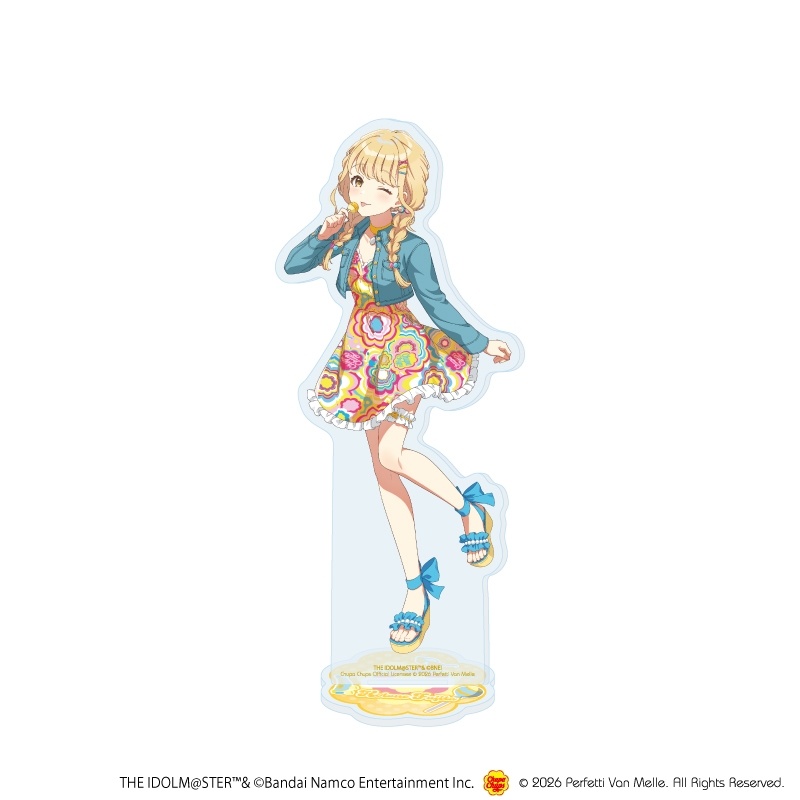 学園アイドルマスター チュッパチャプスコラボ アクリルスタンド 藤田ことね