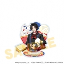 【グッズ-スタンドポップ】ヒプノシスマイク SANRIO NAKAYOKU EDIT アクリルスタンド20/山田 二郎×ポチャッコ(コラボイラスト)の画像