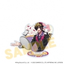 【グッズ-スタンドポップ】ヒプノシスマイク SANRIO NAKAYOKU EDIT アクリルスタンド35/四十物 十四×マイメロディ(コラボイラスト)の画像