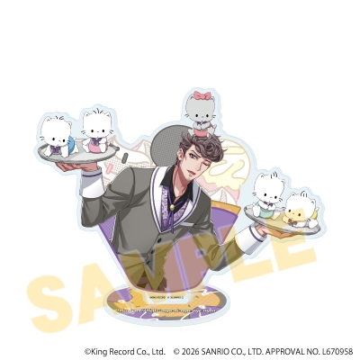 【グッズ-スタンドポップ】ヒプノシスマイク SANRIO NAKAYOKU EDIT アクリルスタンド36/天国 獄×ニャニィニュニェニョン(コラボイラスト)