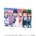 【グッズ-ボード】グリッドマンユニバース アクリルアートボード(A5サイズ)08/集合デザイン たいむすりっぷver.(描き下ろしイラスト)の画像