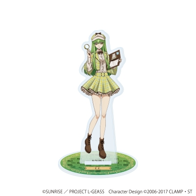 【グッズ-スタンドポップ】コードギアス 反逆のルルーシュ アクリルスタンド03/C.C. 探偵Ver.(描き下ろしイラスト)