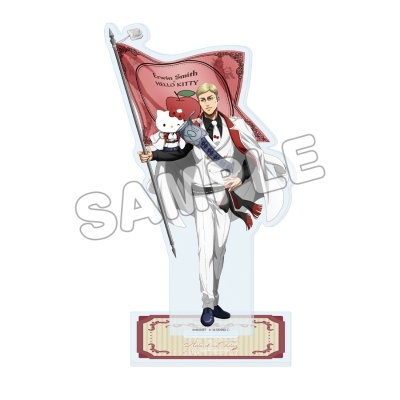 進撃の巨人×サンリオキャラクターズ アクリルスタンド エルヴィン×ハローキティ