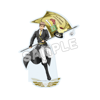 進撃の巨人×サンリオキャラクターズ BIGアクリルスタンド ジャン×ポムポムプリン