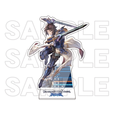 【グッズ-スタンドポップ】グランブルーファンタジー GBVSR コマンド表風アクリルスタンド(ランスロット)