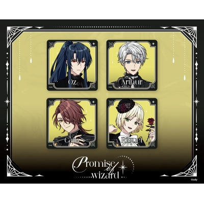 【グッズ-バッチ】魔法使いの約束 魔法使いの約束 スクエア缶バッジセット 中央の国