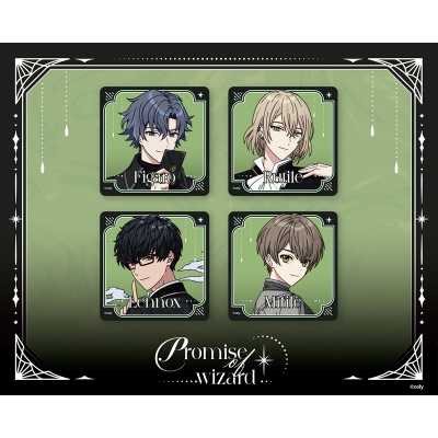 【グッズ-バッチ】魔法使いの約束 魔法使いの約束 スクエア缶バッジセット 南の国
