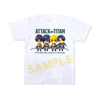 【グッズ-Tシャツ】進撃の巨人 進撃の巨人 ねんどろいどぷらす Tシャツ