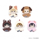 【グッズ-ストラップ】けいおん! ふわ雨シリーズ トレーディングぬいぐるみストラップ ランダムの画像
