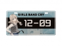 【グッズ-置きもの】ガールズバンドクライ GIRLS BAND CRY ナンバープレート風プレート 河原木 桃香の画像