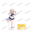 【グッズ-スタンドポップ】「きんいろモザイク」 描き下ろしBIGアクリルスタンド【海の家ver.】②アリス・カータレットの画像