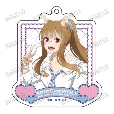 【グッズ-キーホルダー】「狼と香辛料 MERCHANT MEETS THE WISE WOLF」 描き下ろしアクリルキーホルダー②平成スタイルver.