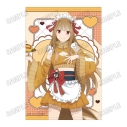 【グッズ-タペストリー】「狼と香辛料 MERCHANT MEETS THE WISE WOLF」 描き下ろしB2タペストリー①和風メイドver.の画像