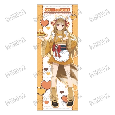 【グッズ-タペストリー】「狼と香辛料 MERCHANT MEETS THE WISE WOLF」 描き下ろし等身大タペストリー①和風メイドver.