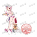 【グッズ-スタンドポップ】『がっこうぐらし!』 描き下ろしBIGアクリルスタンドLL【海の家ver.】①丈槍 由紀の画像