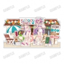 【グッズ-スタンドポップ】『がっこうぐらし!』 描き下ろしアクリルジオラマ【海の家ver.】の画像