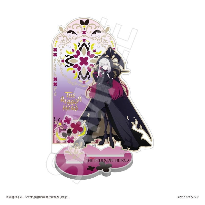[Good-Stand Pop] THE RIBBON HERO Ribbon Hero Jewelry Acrylic Stand Sapphire Velvet