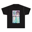 【グッズ-Tシャツ】魔法少女にあこがれて Tシャツ XL 真珠&ネモ(嫌パンver)の画像