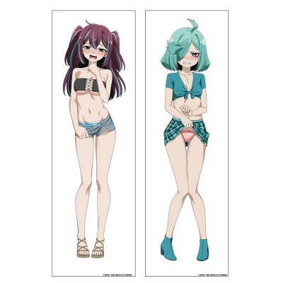 【グッズ-ピローケース】魔法少女にあこがれて 抱き枕カバー 真珠&ネモ(嫌パンver)