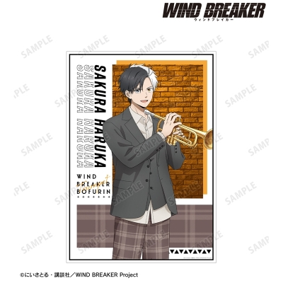 【グッズ-ポスター】TVアニメ『WIND BREAKER』 描き下ろし 桜 遥 ジャズver. A3マットポスター