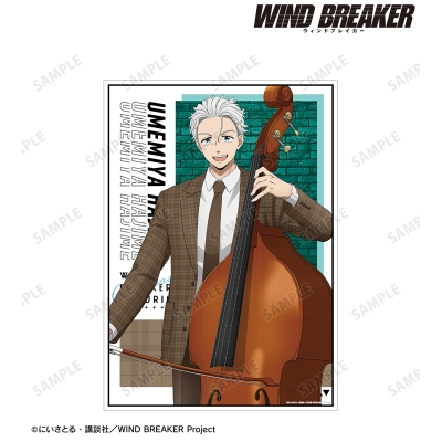 【グッズ-ポスター】TVアニメ『WIND BREAKER』 描き下ろし 梅宮 一 ジャズver. A3マットポスター