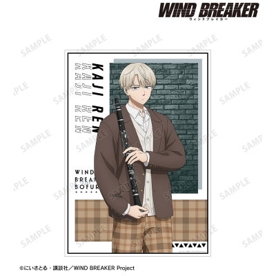 【グッズ-ポスター】TVアニメ『WIND BREAKER』 描き下ろし 梶 蓮 ジャズver. A3マットポスター