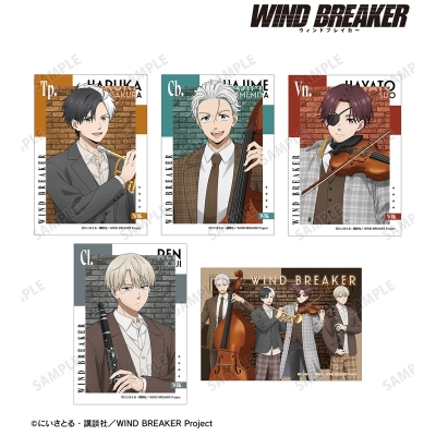 【グッズ-ブロマイド】TVアニメ『WIND BREAKER』 描き下ろし ジャズver. ブロマイド5枚セット ver.A